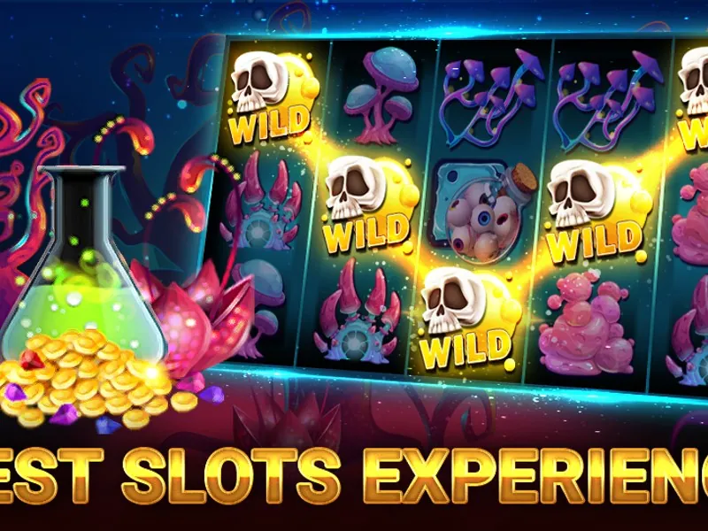 Màn hình Slot caxeng hiển thị Jackpot lớn và dòng chữ 'Chúc mừng chiến thắng!'