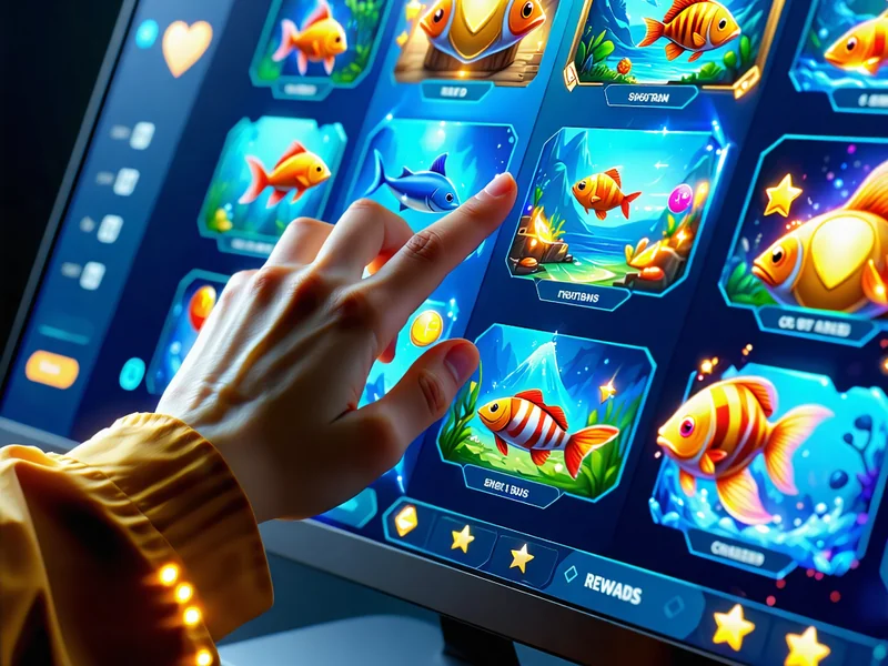 Người chơi đang chọn các game bắn cá đổi thưởng yêu thích trên caxeng.com
