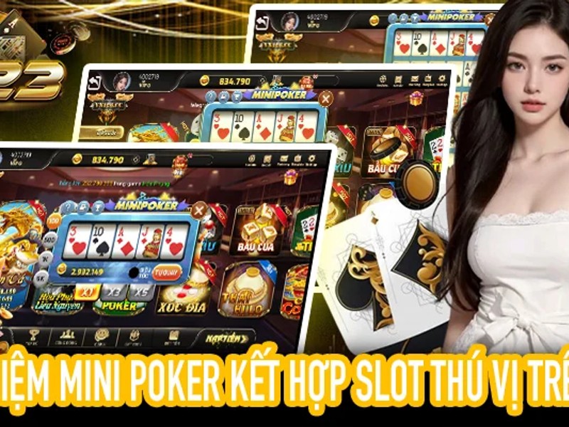 Bàn chơi Baccarat tại caxeng với các lá bài và chip cược