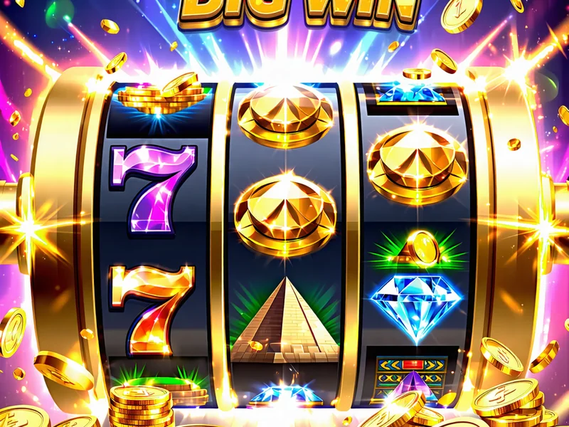 Màn hình game Slots với biểu tượng quay hũ rực rỡ và giải độc đắc lớn tại caxeng.com