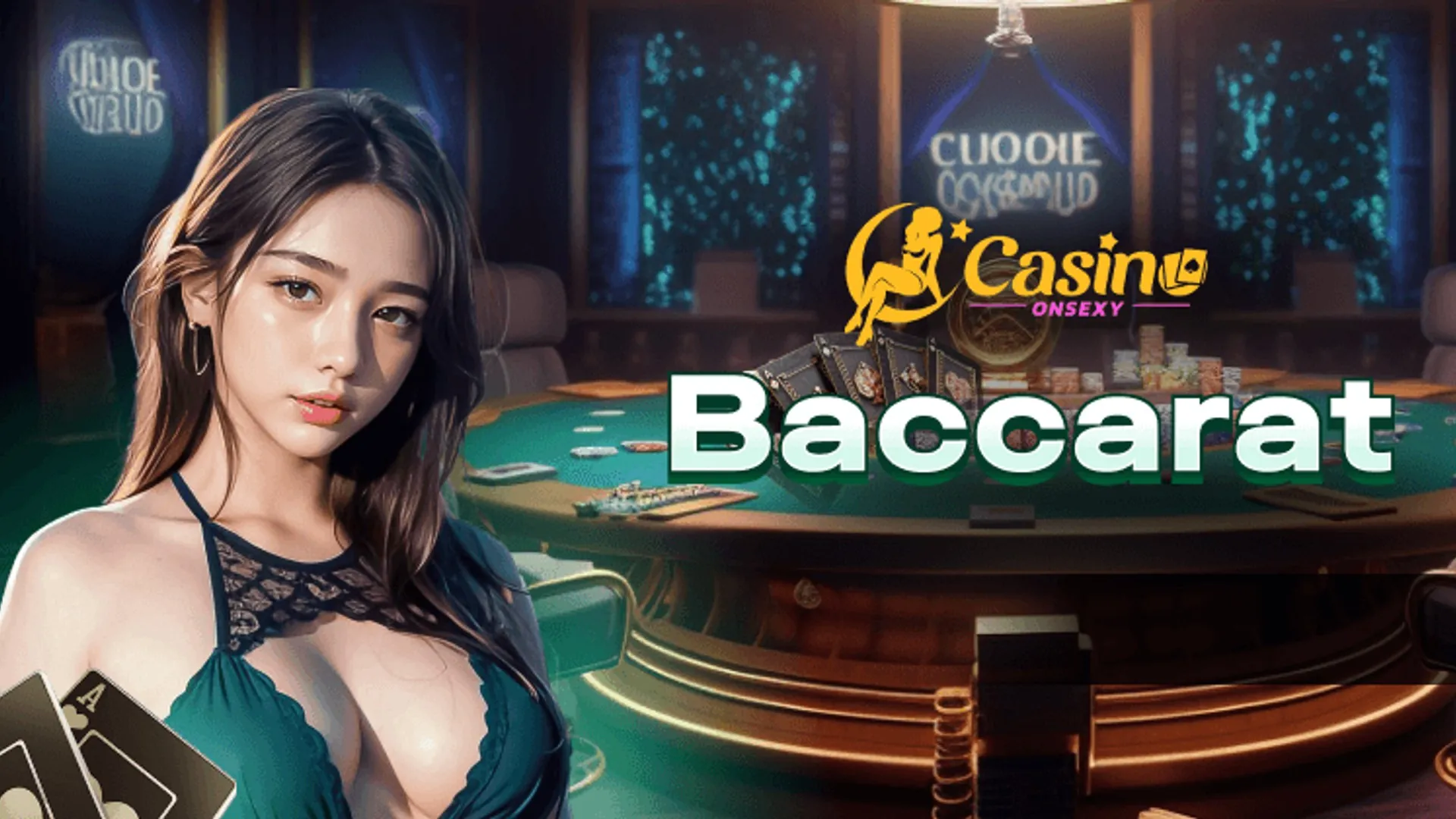 Hình ảnh bàn chơi Poker sang trọng tại caxeng với các quân bài và chip cược.
