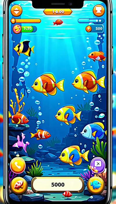 Ảnh chụp màn hình game bắn cá đổi thưởng trên ứng dụng caxeng Android