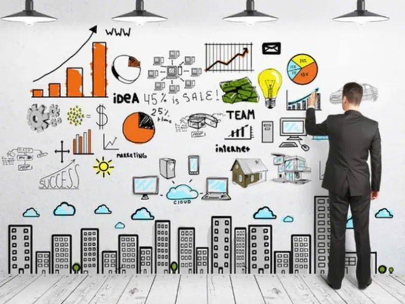 Biểu tượng thu thập dữ liệu với các biểu tượng người dùng và khóa